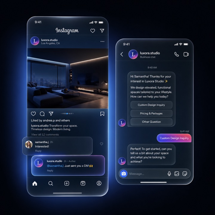Replies to every Instagram comment — then DMs them