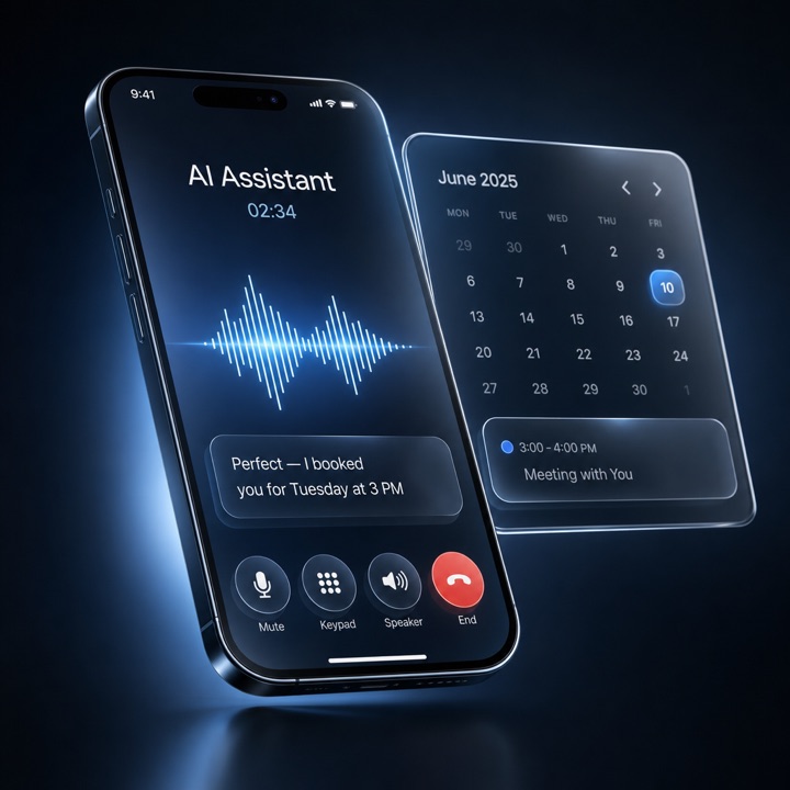 Takes phone calls from your leads